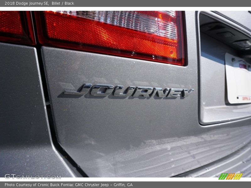 Billet / Black 2018 Dodge Journey SE