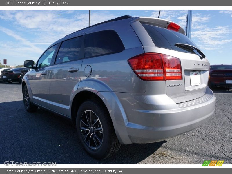 Billet / Black 2018 Dodge Journey SE