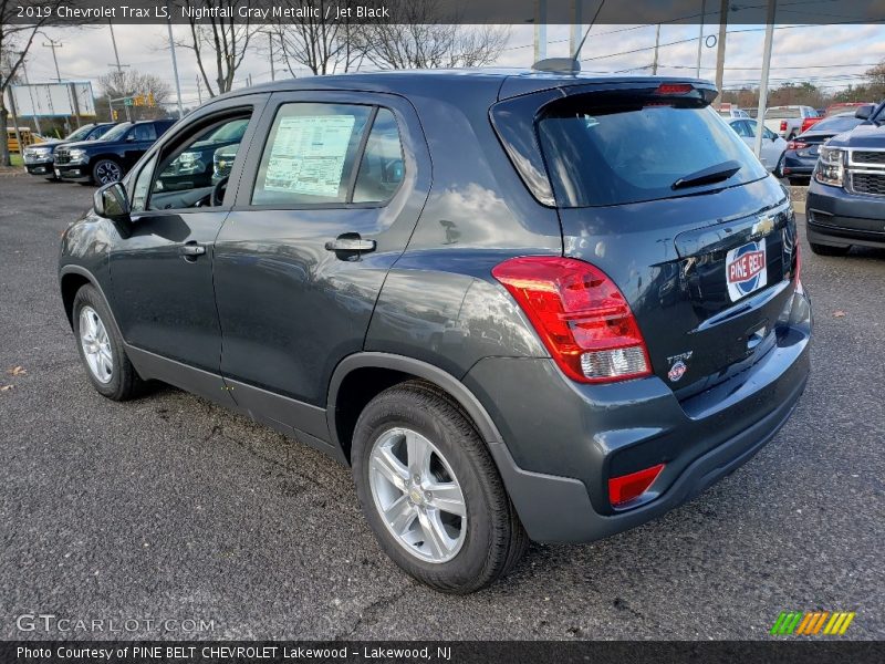 Nightfall Gray Metallic / Jet Black 2019 Chevrolet Trax LS