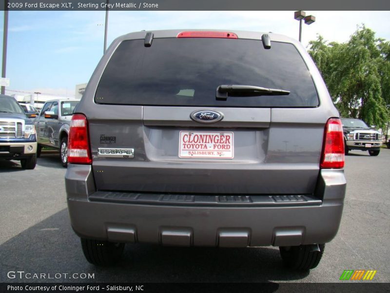 Sterling Grey Metallic / Stone 2009 Ford Escape XLT