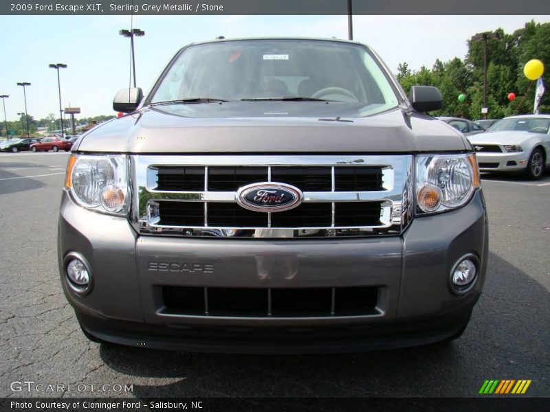 Sterling Grey Metallic / Stone 2009 Ford Escape XLT