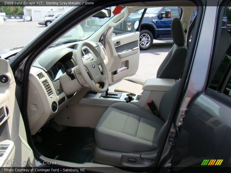 Sterling Grey Metallic / Stone 2009 Ford Escape XLT