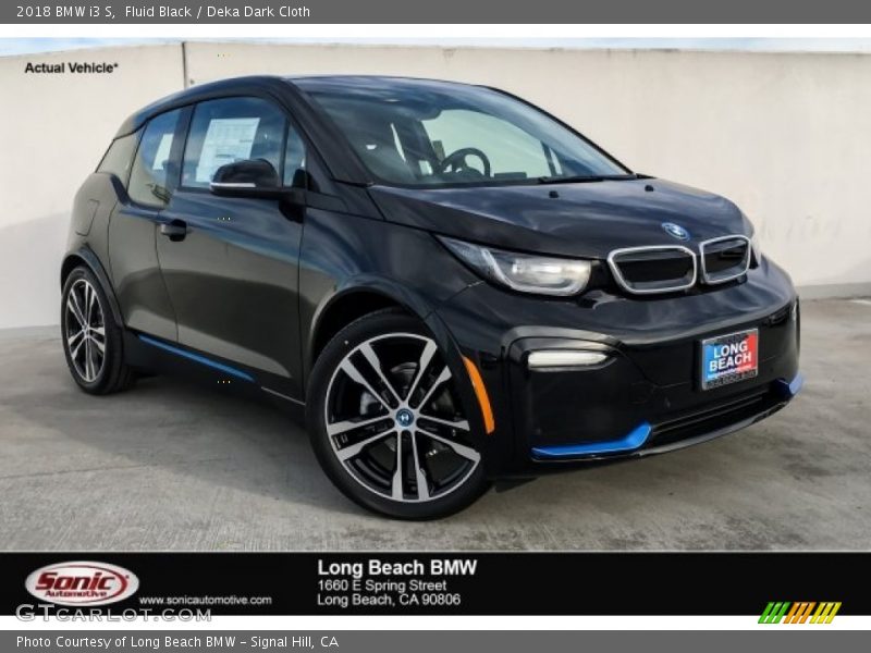 Fluid Black / Deka Dark Cloth 2018 BMW i3 S