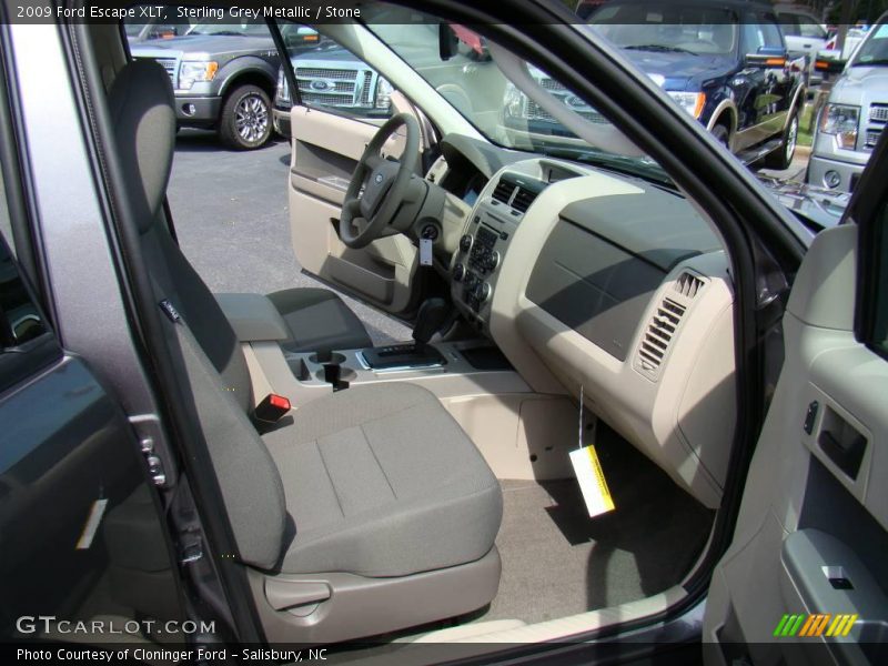 Sterling Grey Metallic / Stone 2009 Ford Escape XLT