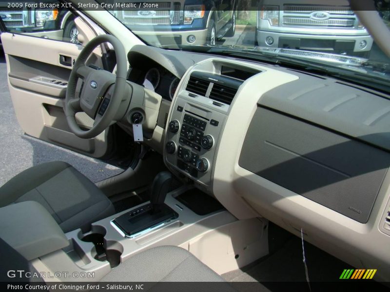 Sterling Grey Metallic / Stone 2009 Ford Escape XLT