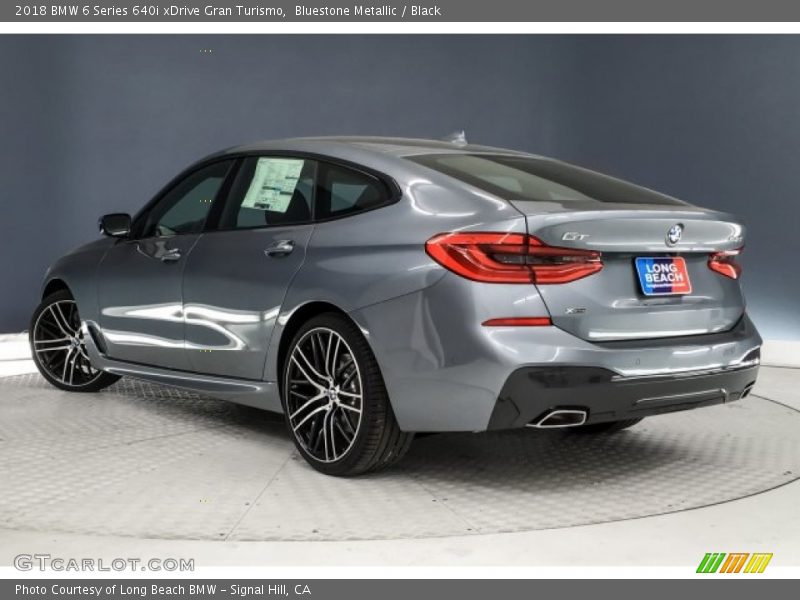 Bluestone Metallic / Black 2018 BMW 6 Series 640i xDrive Gran Turismo