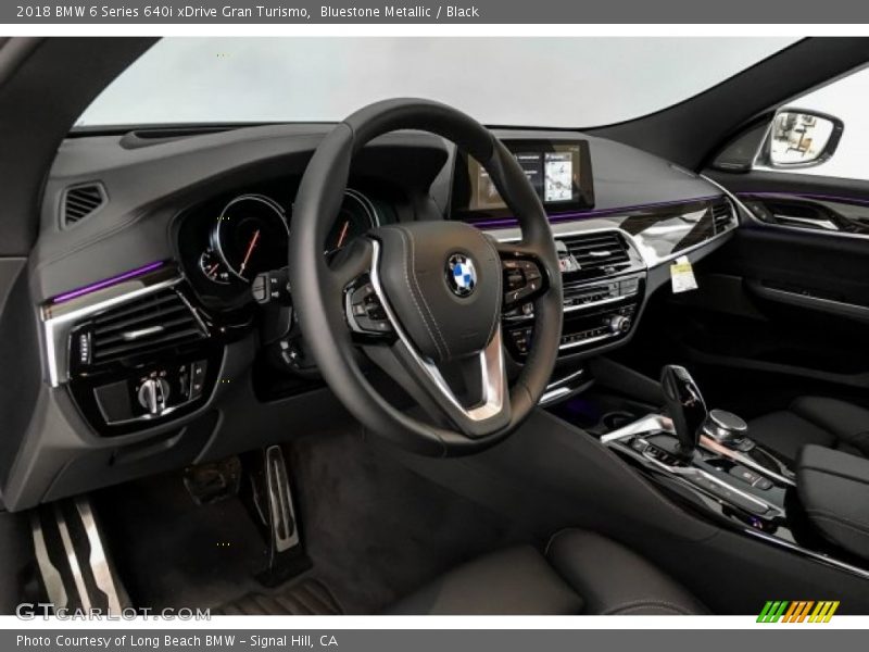 Bluestone Metallic / Black 2018 BMW 6 Series 640i xDrive Gran Turismo