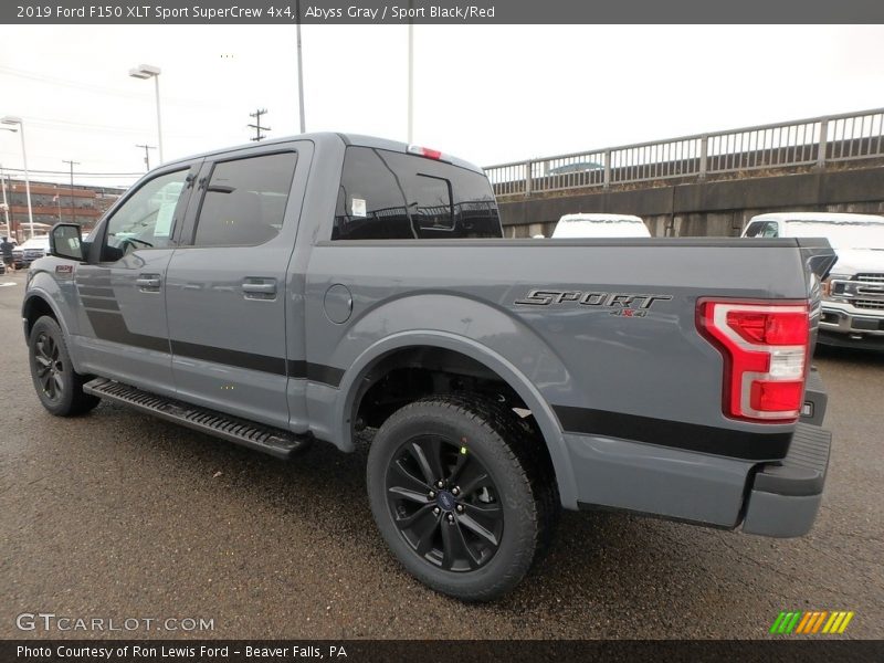  2019 F150 XLT Sport SuperCrew 4x4 Abyss Gray