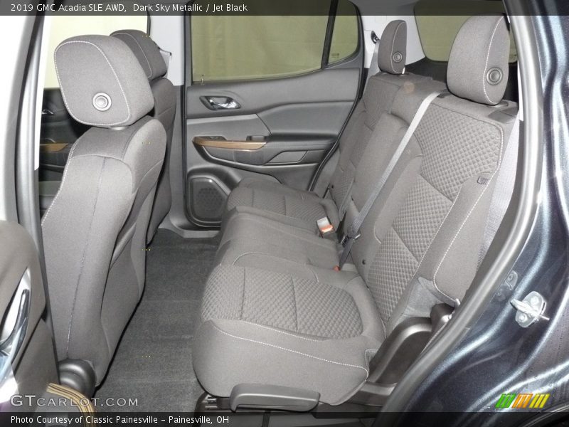 Dark Sky Metallic / Jet Black 2019 GMC Acadia SLE AWD