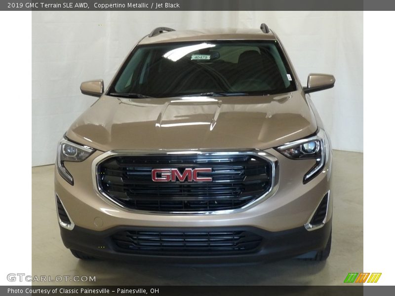 Coppertino Metallic / Jet Black 2019 GMC Terrain SLE AWD
