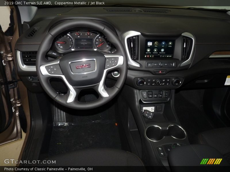 Coppertino Metallic / Jet Black 2019 GMC Terrain SLE AWD