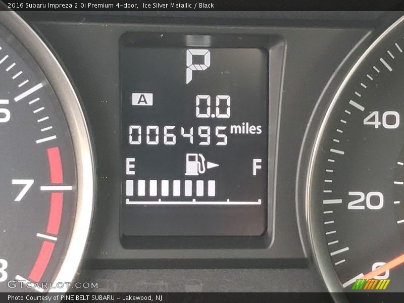 Ice Silver Metallic / Black 2016 Subaru Impreza 2.0i Premium 4-door