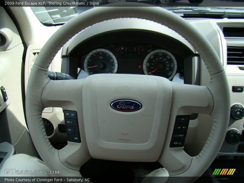 Sterling Grey Metallic / Stone 2009 Ford Escape XLT