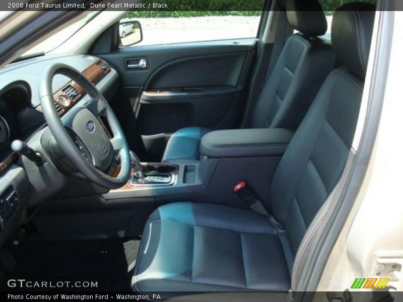 Dune Pearl Metallic / Black 2008 Ford Taurus Limited