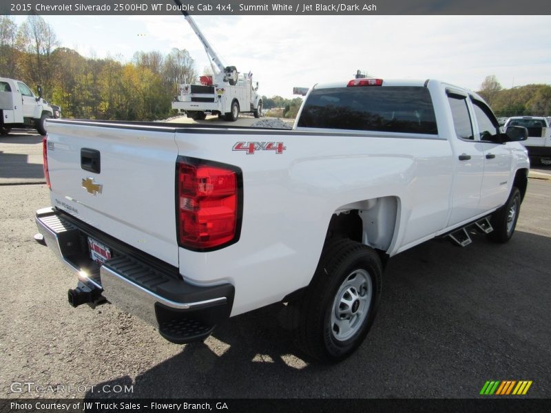Summit White / Jet Black/Dark Ash 2015 Chevrolet Silverado 2500HD WT Double Cab 4x4