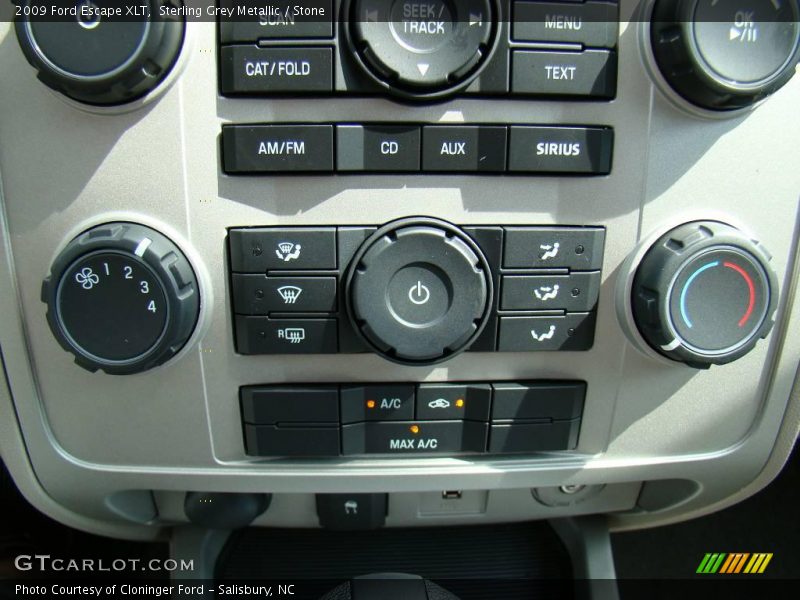 Sterling Grey Metallic / Stone 2009 Ford Escape XLT