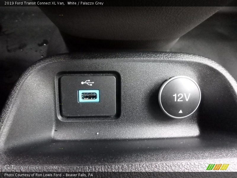 White / Palazzo Grey 2019 Ford Transit Connect XL Van