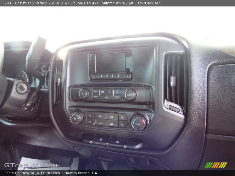 Summit White / Jet Black/Dark Ash 2015 Chevrolet Silverado 2500HD WT Double Cab 4x4