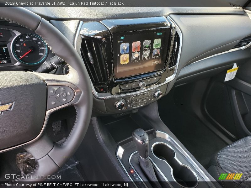 Cajun Red Tintcoat / Jet Black 2019 Chevrolet Traverse LT AWD