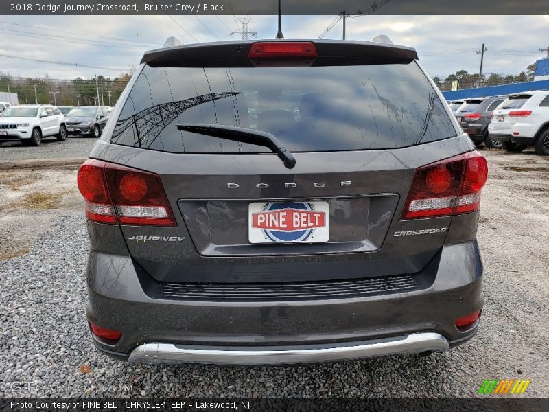 Bruiser Grey / Black 2018 Dodge Journey Crossroad