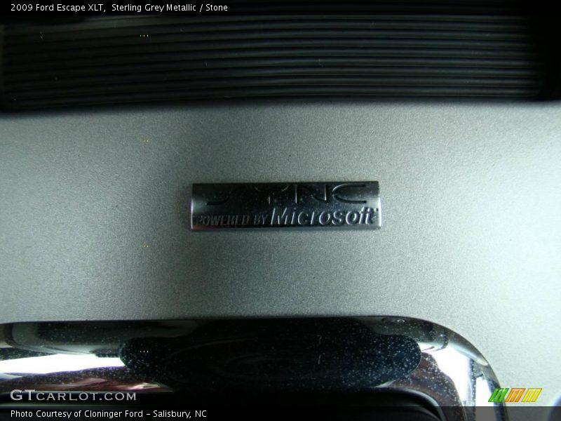 Sterling Grey Metallic / Stone 2009 Ford Escape XLT