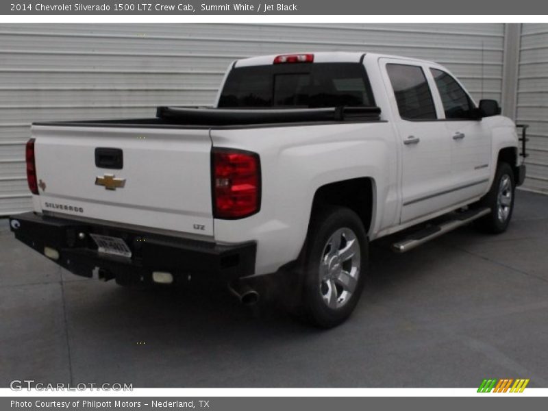 Summit White / Jet Black 2014 Chevrolet Silverado 1500 LTZ Crew Cab
