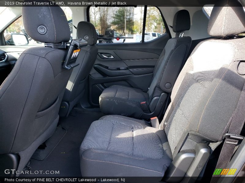 Havana Brown Metallic / Jet Black 2019 Chevrolet Traverse LT AWD