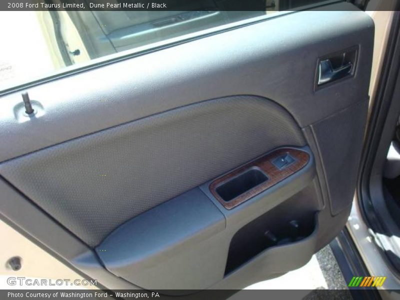 Dune Pearl Metallic / Black 2008 Ford Taurus Limited