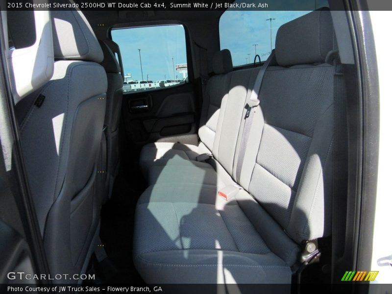 Summit White / Jet Black/Dark Ash 2015 Chevrolet Silverado 2500HD WT Double Cab 4x4