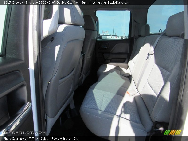 Summit White / Jet Black/Dark Ash 2015 Chevrolet Silverado 2500HD WT Double Cab 4x4