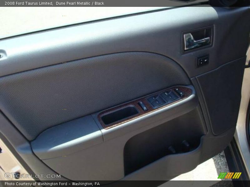 Dune Pearl Metallic / Black 2008 Ford Taurus Limited