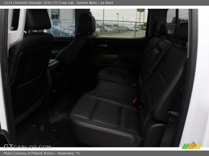 Summit White / Jet Black 2014 Chevrolet Silverado 1500 LTZ Crew Cab