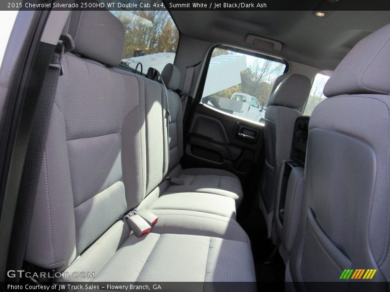 Summit White / Jet Black/Dark Ash 2015 Chevrolet Silverado 2500HD WT Double Cab 4x4
