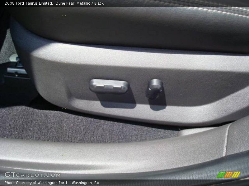 Dune Pearl Metallic / Black 2008 Ford Taurus Limited