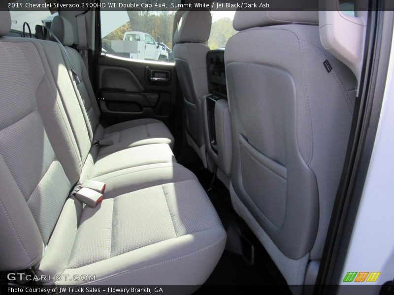 Summit White / Jet Black/Dark Ash 2015 Chevrolet Silverado 2500HD WT Double Cab 4x4
