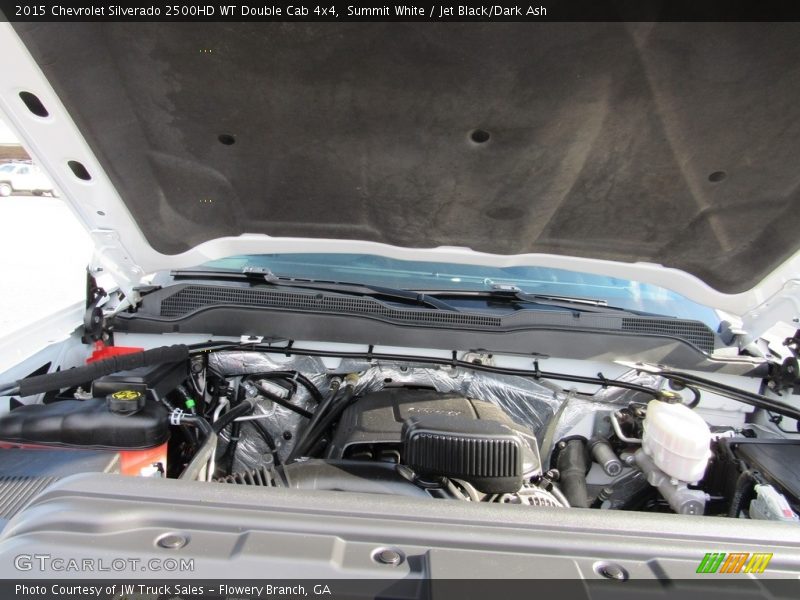 Summit White / Jet Black/Dark Ash 2015 Chevrolet Silverado 2500HD WT Double Cab 4x4