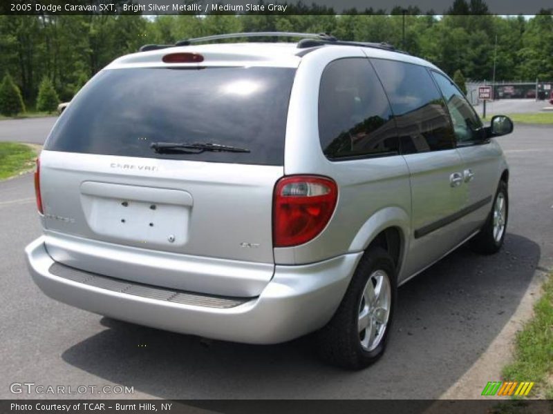 Bright Silver Metallic / Medium Slate Gray 2005 Dodge Caravan SXT