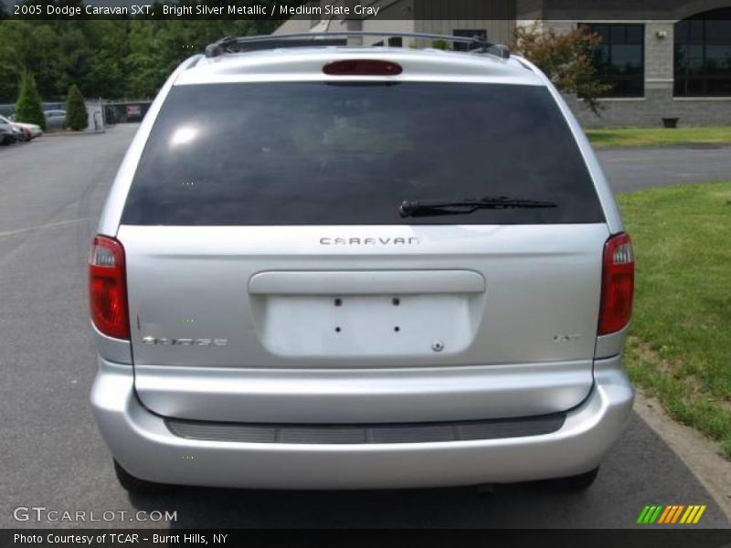 Bright Silver Metallic / Medium Slate Gray 2005 Dodge Caravan SXT