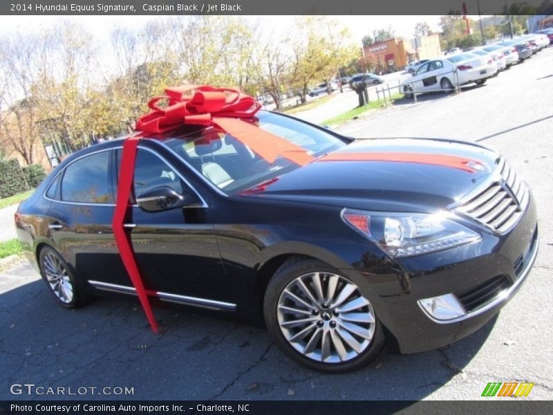 Caspian Black / Jet Black 2014 Hyundai Equus Signature