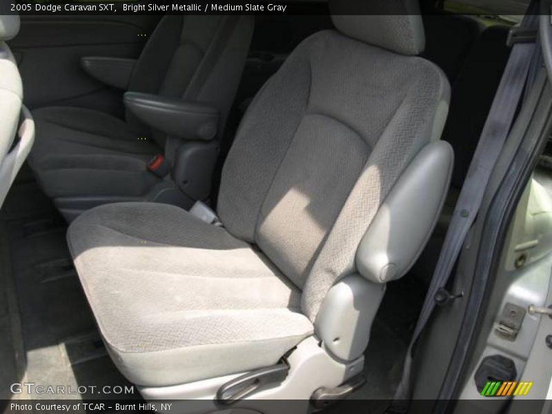 Bright Silver Metallic / Medium Slate Gray 2005 Dodge Caravan SXT