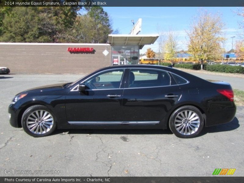Caspian Black / Jet Black 2014 Hyundai Equus Signature