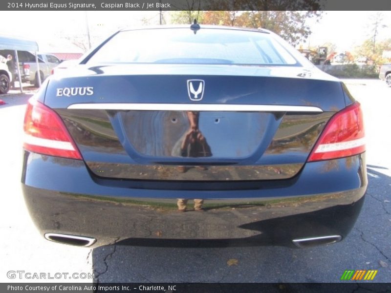 Caspian Black / Jet Black 2014 Hyundai Equus Signature