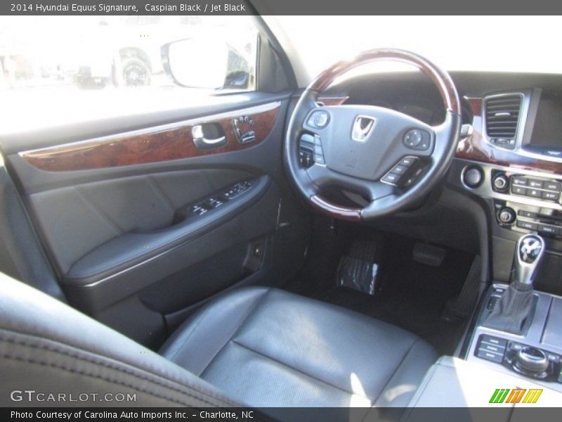 Caspian Black / Jet Black 2014 Hyundai Equus Signature