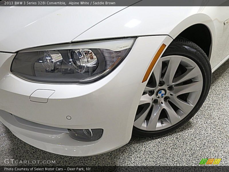 Alpine White / Saddle Brown 2013 BMW 3 Series 328i Convertible