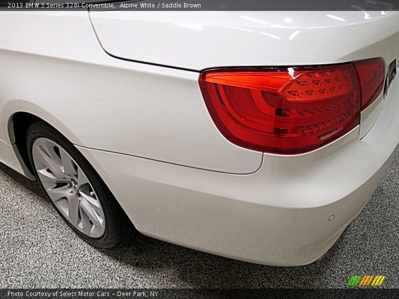 Alpine White / Saddle Brown 2013 BMW 3 Series 328i Convertible