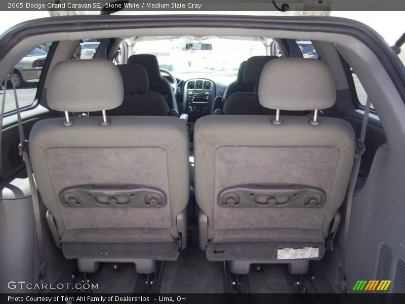 Stone White / Medium Slate Gray 2005 Dodge Grand Caravan SE