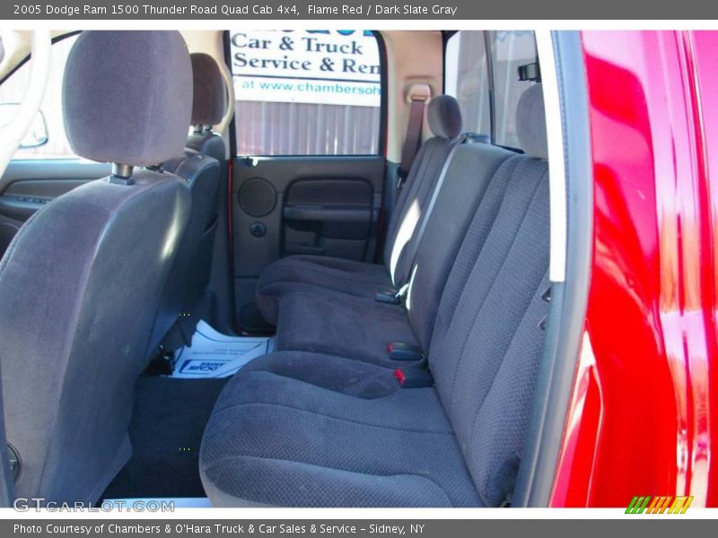 Flame Red / Dark Slate Gray 2005 Dodge Ram 1500 Thunder Road Quad Cab 4x4