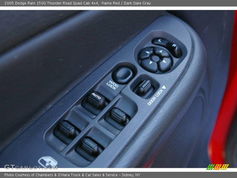 Flame Red / Dark Slate Gray 2005 Dodge Ram 1500 Thunder Road Quad Cab 4x4