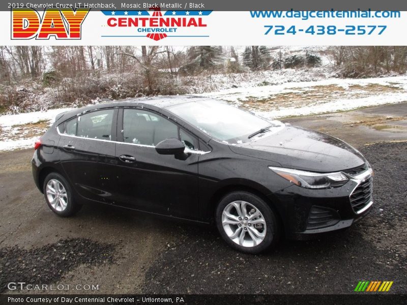 Mosaic Black Metallic / Black 2019 Chevrolet Cruze LT Hatchback