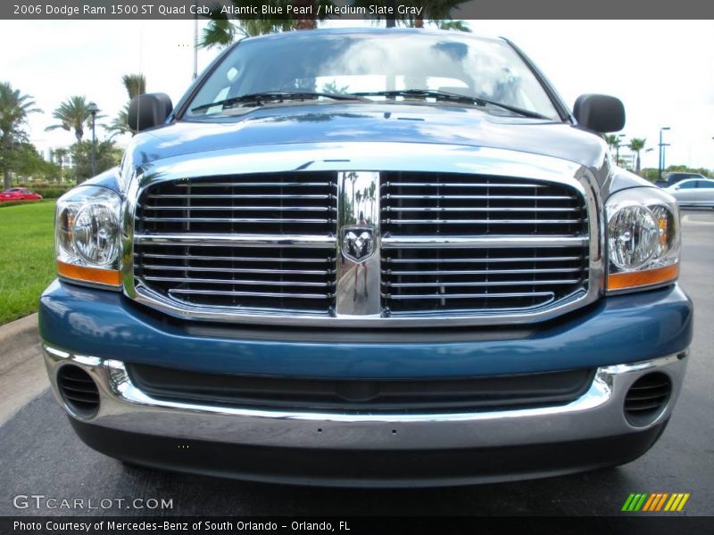 Atlantic Blue Pearl / Medium Slate Gray 2006 Dodge Ram 1500 ST Quad Cab
